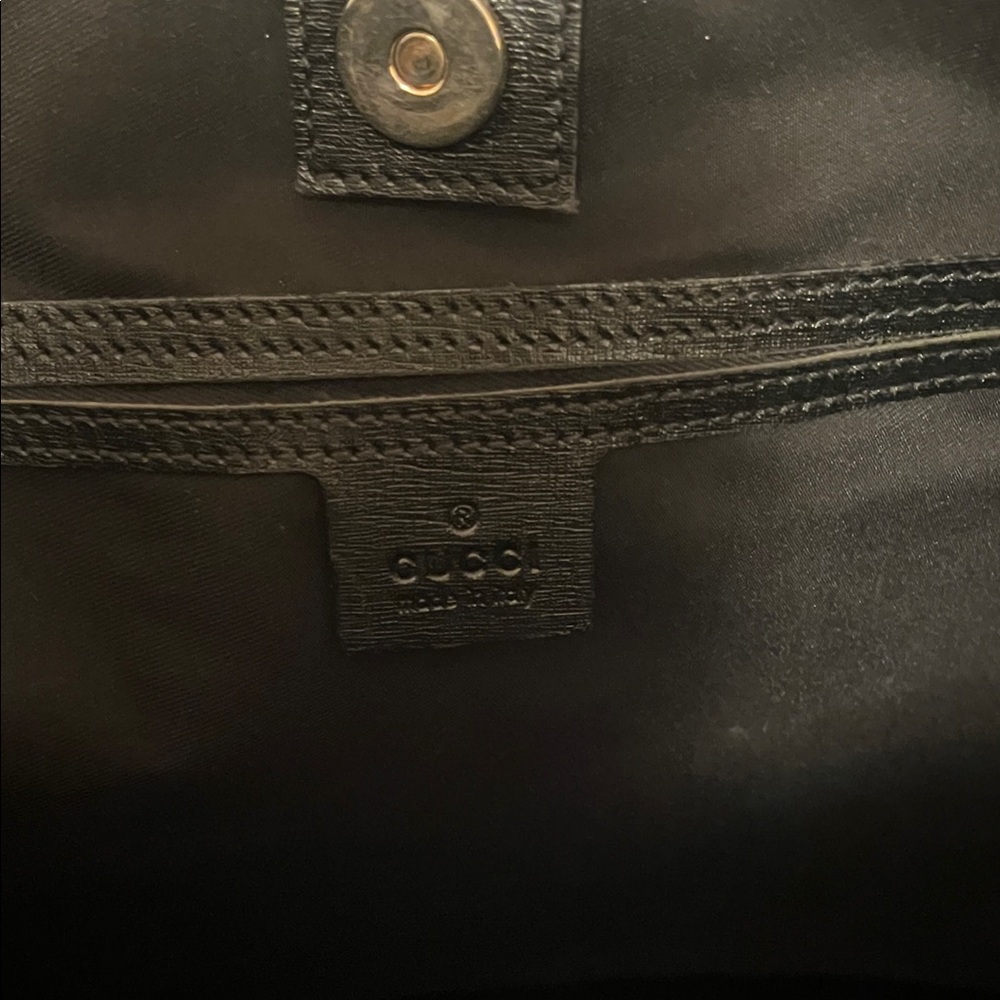 Gucci White and Black Tote - Picture 4 of 8